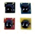 Chip HP CP6015, HP CM6030, HP CM6040MFP yellow toner - 21K CB382